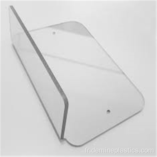 Feuille dure en plastique Feuille de polycarbonate solide transparent en lexan